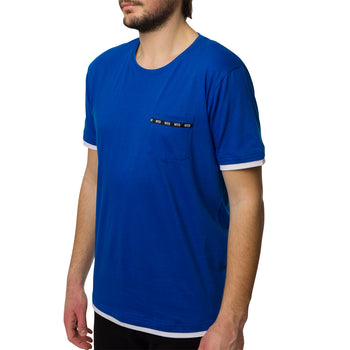 Maglia da pigiama blu da uomo con logo Inter, Articoli NON in sconto, SKU c822000232, Immagine 0